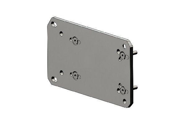 BASE PLATE FOR ENGINE XT40 HONDA GX200 Z.B.