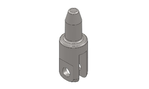 FORK FOR HYDRAULIC MASTER CYLINDER L=40MM