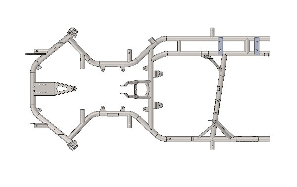 LE MANS MOTORSPORT DD2 FRAME - PAROLIN RED