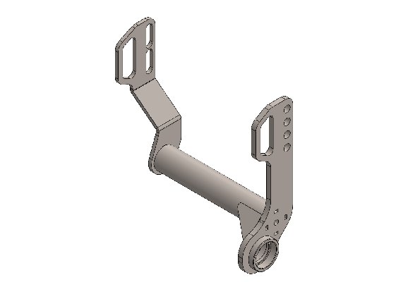 XT40 STOP PEDAL WIDE BODY FOR ADJUSTABLE PEDALBOARD - WHITE GALVANIZED