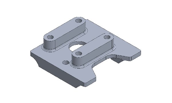 ENGINE MOUNT DRILLED FOR COMER - FOR DELFINO DIAM. 25MM