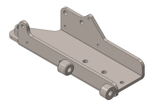 PLATE FOR INDOOR XT40 ADJUSTABLE PEDALBOARD