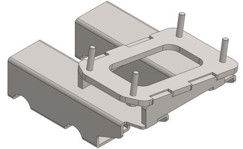 ENGINE MOUNT XT32 FOR COVER HONDA GX200 Z.B.