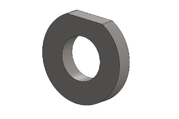 RONDELLA M16X33.5 SP 6MM GUSCIO SCATOLATO RENTAL Z.B.