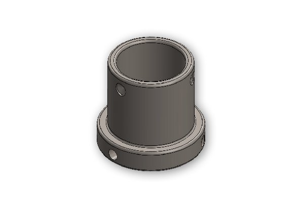 ADAPTER FOR BEARING AXLE FROM 50MM TO 40MM - BURNISHED