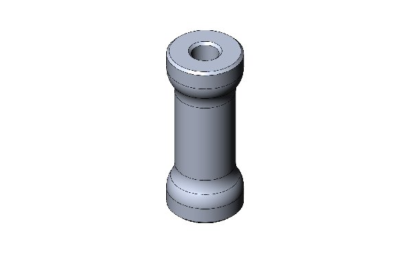 DISTANZIALE LEVA FRIZIONE PER VOLANTE 340MM ANOD. NERO