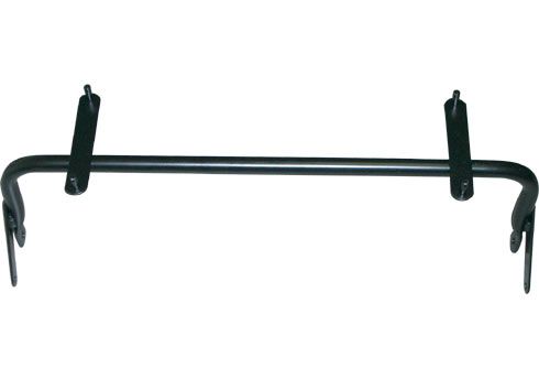 SINGLE BRACKET FOR AXLE COVER - PAROLIN TYPE- BLACK