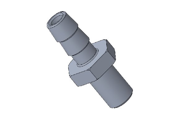 M8 ALUMINIUM FITTING FOR KZ FUEL TANK