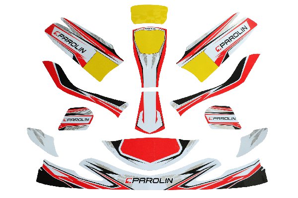 PAROLIN MOTORSPORT STICKER SET FOR EUROSTAR DYNAMICA