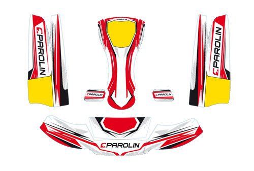 SET ADESIVI PAROLIN MOTORSPORT PER CARENATURE MINI DYNAMICA