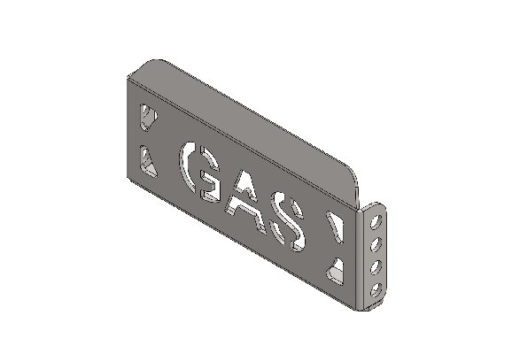 APPOGGIAPIEDE PEDALE GAS XT40 LARGO Z.B.