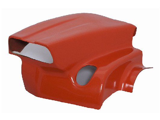 FIBERGLASS ENGINE COVER FOR GX200 ENGINE - RED