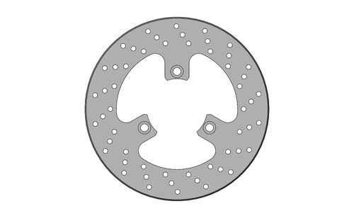 FRONT BRAKE DISC SELF-VENTILATED LH 150X10MM - OM. N. 214/FR/08 AND 213/FR/08