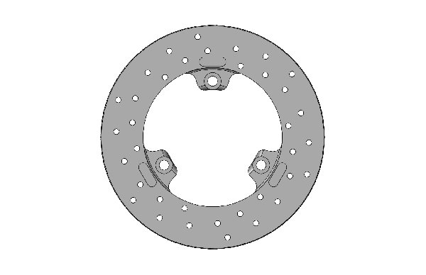 REAR SELF-VENTILATED BRAKE DISC 180X17.5MM