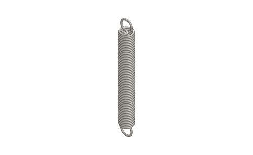 PEDAL SPRING - WHITE GALVANIZED