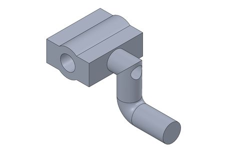 GAS CABLE CLAMP - L FIXING