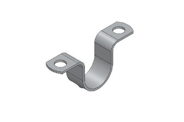 PIPE CLAMP BRACKET DIAMETER 20MM