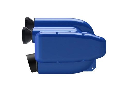 SILENZIATORE D-ASPIRAZIONE NOX 23MM BLU