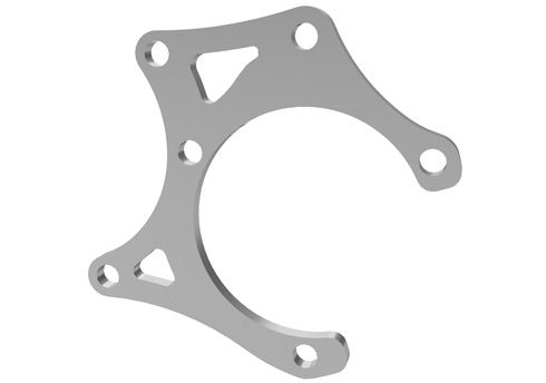 BRAKE CALIPER SUPPORT FOR AP-RACE 01 REAR BRAKE CALIPER (KF) - HIGH BEARING CARRIER