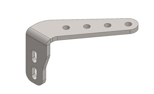 SUPPORT BRACKET FOR HIGH EXHAUST DD2 Z.B.