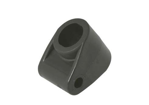 STEERING COLUMN SUPPORT WITH 1 HOLE- BLACK