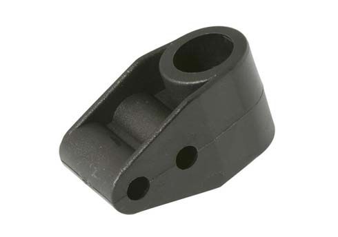 STEERING COLUMN SUPPORT WITH 2 HOLES- BLACK