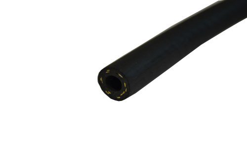 RUBBER FUEL PIPE BLACK - PRICE FOR METER