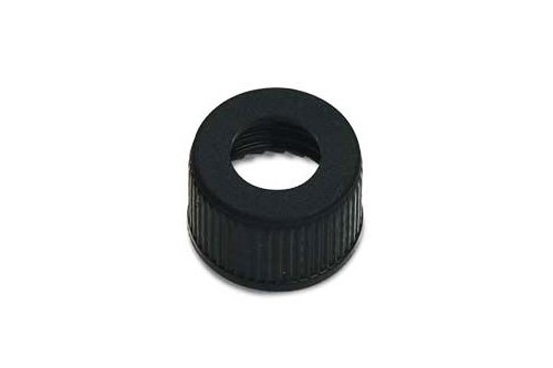 SMALL FUEL TANK CAP WITH HOLE - BLACK