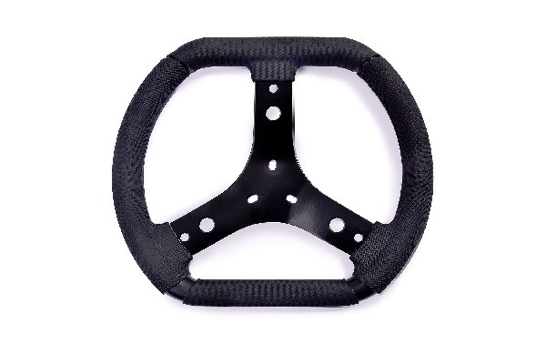 REINFORCED STEERING WHEEL BLACK FOR INDOOR- 320MM DIESIS