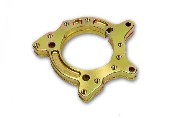 MAGNESIUM BEARING FLANGE UNIVERSAL MODEL 40/50MM WITH BOLT - BRAKE SIDE