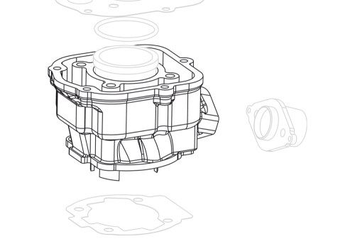 complete cylinder 
60 cc water