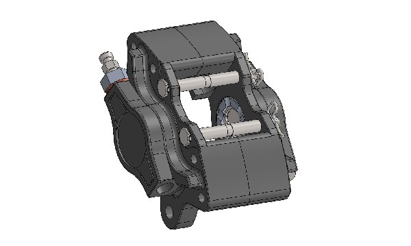 PINZA FRENO IDR. AP-RACE 01 SX SENZA PASTIGLIE