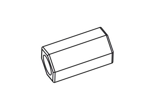 HEXAGONAL COLUMN M6 10 X 20